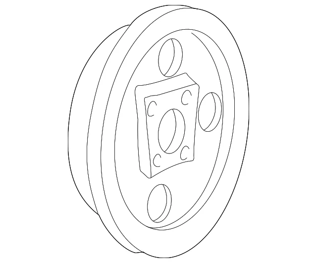 Подлинная задняя пластина GM 18046187 - Изображение 3 из 4