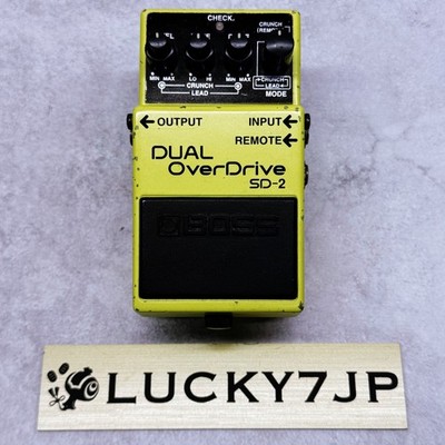 BOSS SD-2 Dual OverDrive Guitar Effect Pedal Crunch Lead Taiwan SNCH42093