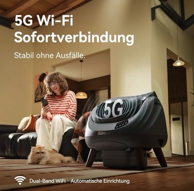 CATLINK Open-X Offene selbstreinigende Katzentoilette mit App-Steuerung & WLAN