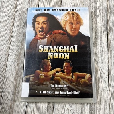 Shanghai Noon DVD 2000 Jackie Chan Owen Wilson Lucy Liu Action Comedy