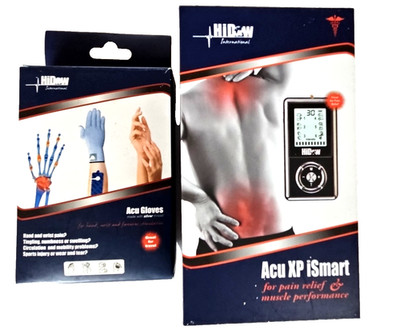 Hi-Dow AcuXP iSmart Physical Therapy Tens Unit w/Acu Therapeutic Gloves + bonus