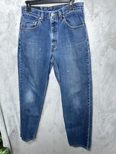 Vintage Levis 550 Jeans Mens 33x32 fits(30x31) Blue Relaxed Fit Y2K Made in USA