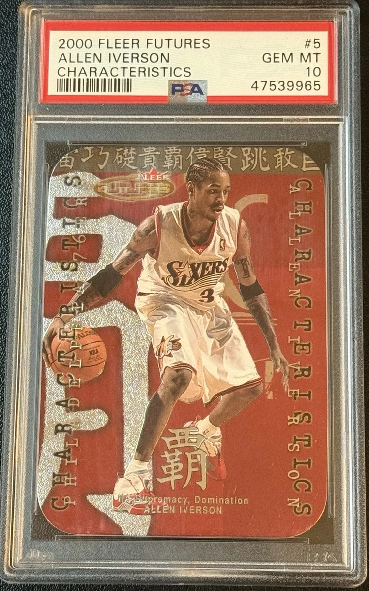 Fleer Allen Iverson Basketball 2000-01 Season Sports Trading Cards