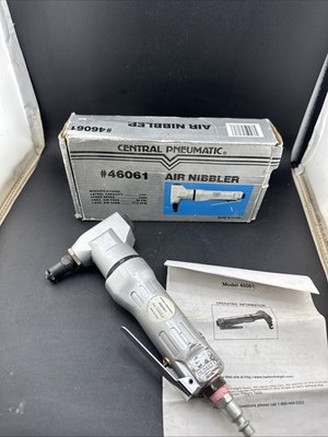CENTRAL PNEUMATIC AIR NIBBLER #46061 WITH BOX  90 PSI PRE-OWNED VGC!
