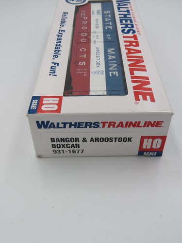Walthers Trainline 931-1677 – Carro Merci Bangor & Aroostook – Scala HO - Imagen 2 de 5