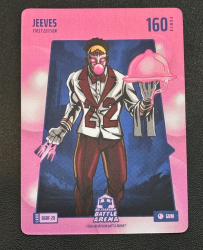 Bo Jackson Battle Arena Jeeves Bubblegum First Edition Jimmy Butler SSP