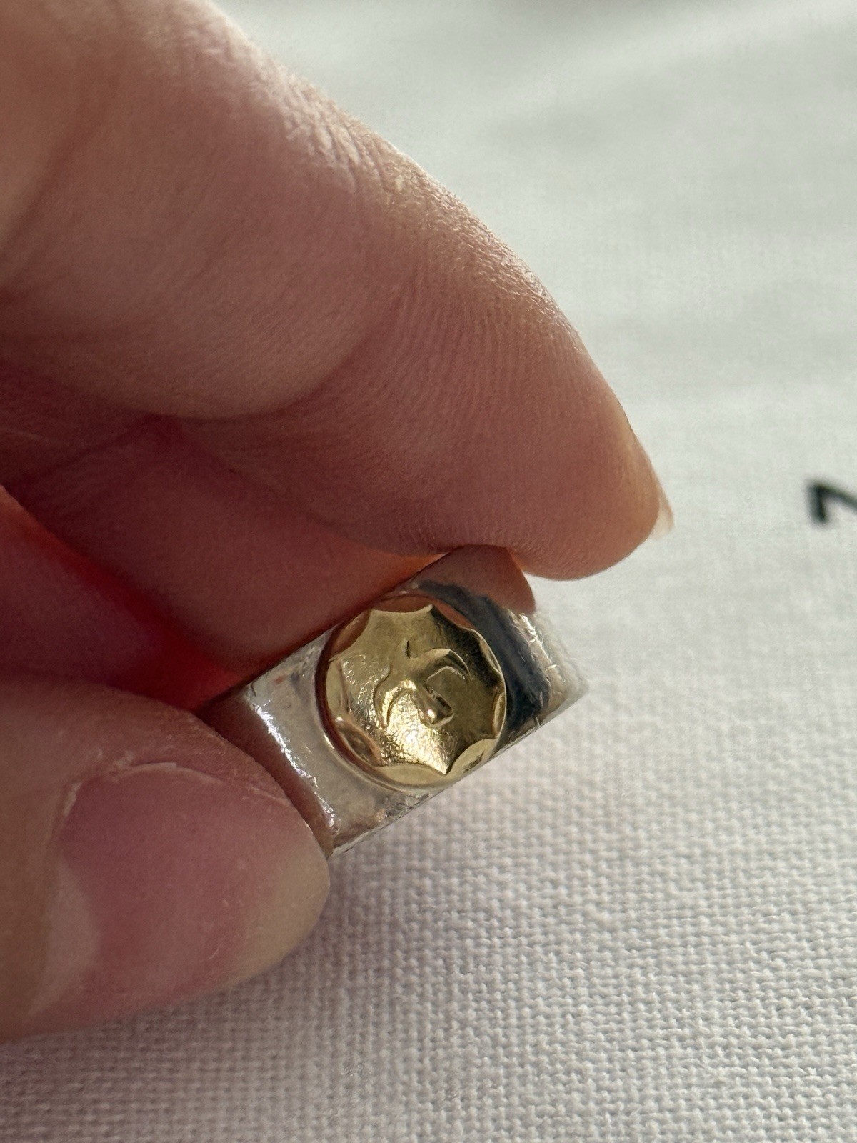 Goros Flat Eagle Ring US Size 6.5 - image 9