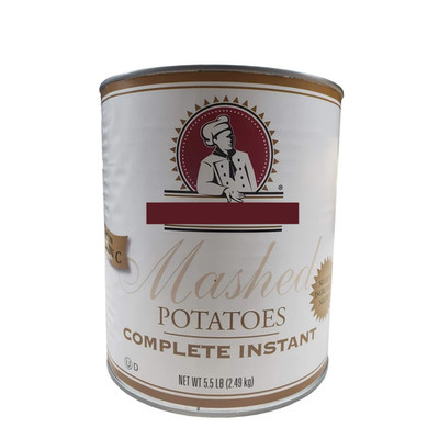 Premium Quality Instant Complete Mashed Potatoes #10 Can (5.50 Lbs)