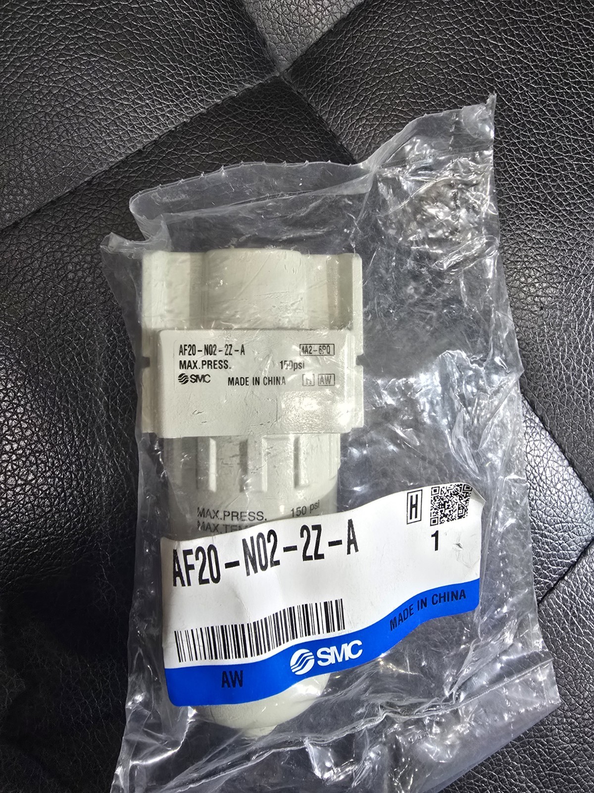 SMC 3/8" NPT Water Trap AF20-N02-2Z-A For Onboard Air System