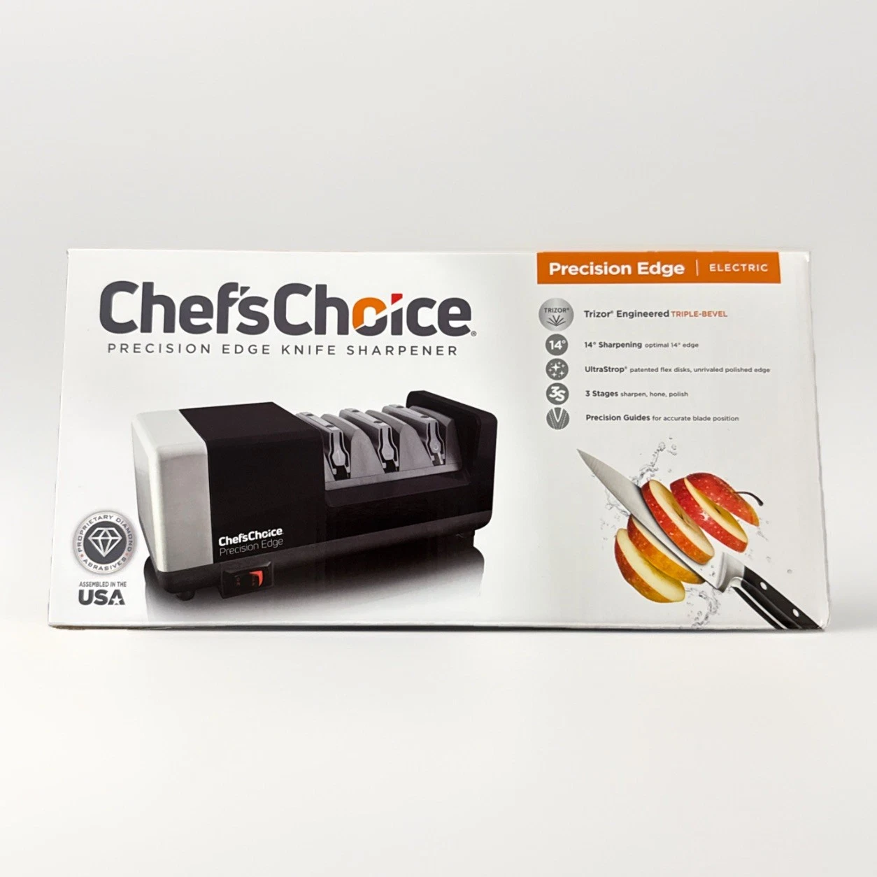 Chef's Choice Knife Sharpener 3 Stage Precision Edge 14 Degree Electric, 2933
Opens in a new window