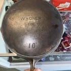 Wagner Ware Sidney O #10  Cast Iron Skillet Heat Ring