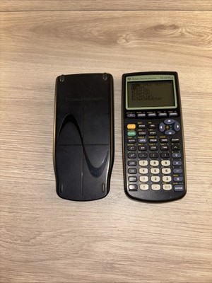 Texas Instruments TI-83 Plus Graphing Calculator with Slide Cover - Working