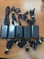 Lot Of 5 Original Dell Latitude LAS65NM150 65W AC Adapter Charger