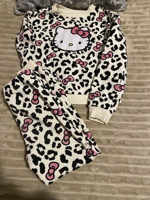 Hello Kitty Leopard Print Girls Set Size 6x