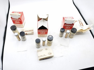 Lot of 3 Custom Gold Inlay Filling For Engraving & Lettering, Forster Bonanza X3