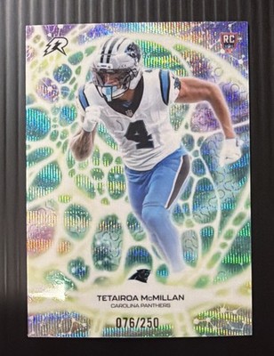 2025 Topps Resurgence Tetairoa McMillan AQUA SURGE /250 Protonyx #PT-9 Panthers