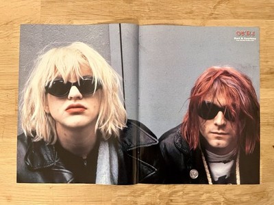 Kurt Cobain Courtney Love 1994 Nirvana Poster Swedish Music