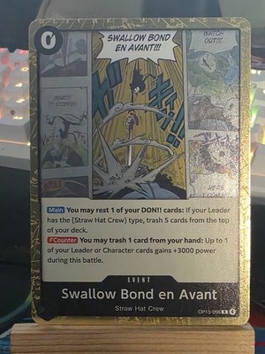 Swallow Bond en Avant OP15-096 Adventure on Kami's Island Foil