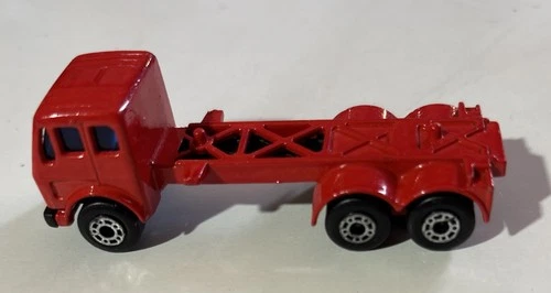 MATCHBOX SUPERFAST #42 MERCEDES CONTAINER TRUCK 1976 LESNEY MADE IN ENGLAND