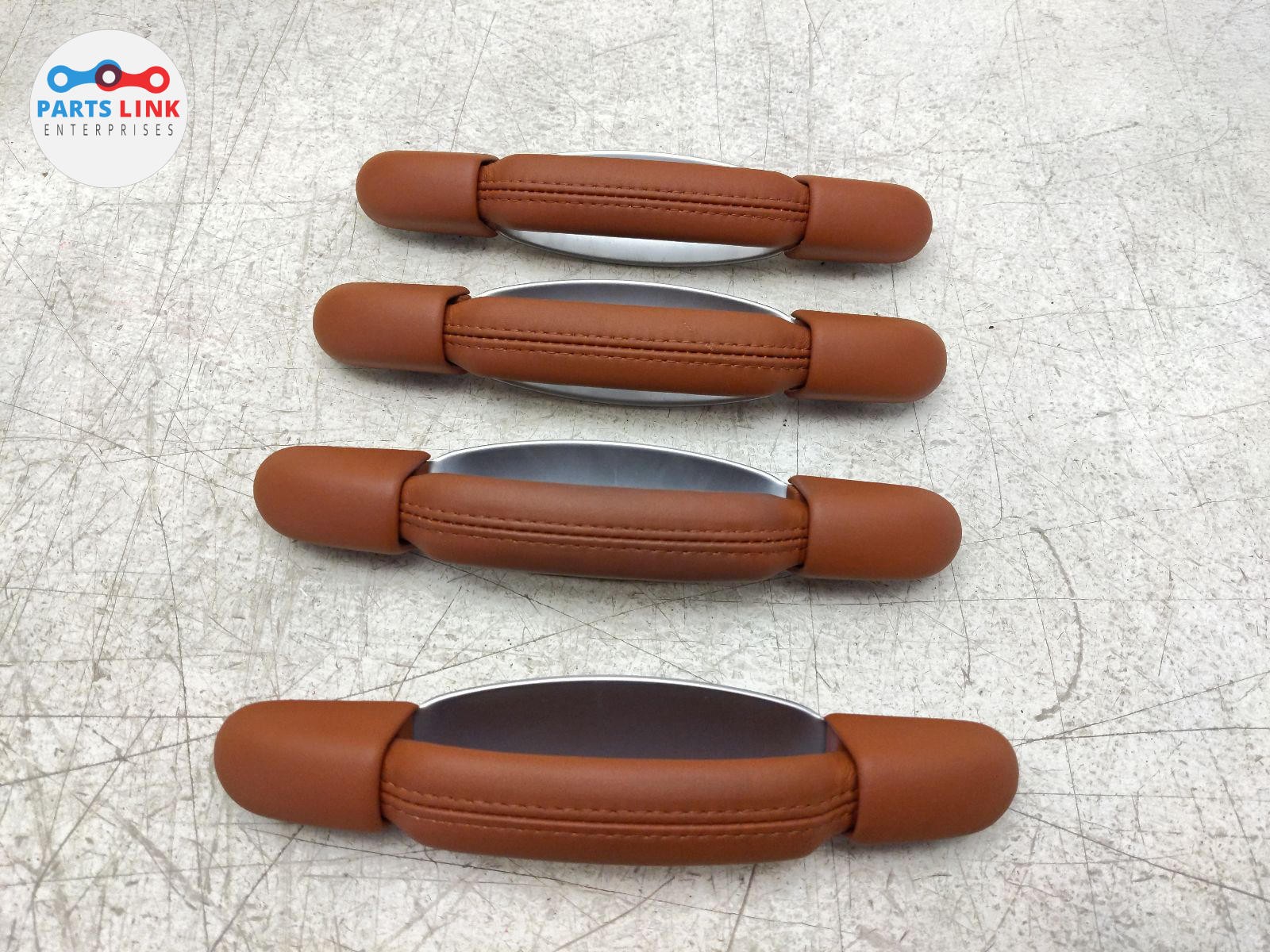 2006-12 BENTLEY CONTINENTAL FLYING SPUR ROOF GRAB GRIP PULL HANDLE TRIM SET 3W2
