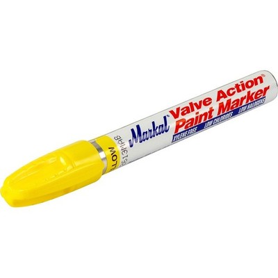 Markal Valve Action Paint Marker gelb Permanentmarker