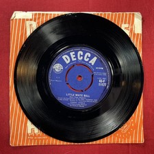 LITTLE WHITE BULL (Bart, Pratt, Bennett) 7" Vinyl Single Record