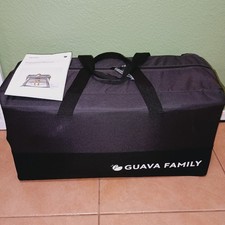 Guava Family Lotus Travel Crib Portable Baby Play Yard with Mattress Backpack