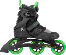 K2 Inliner Inline Skates TRIO LT 100 BOA Inline Skate 2026 black/green Fitness