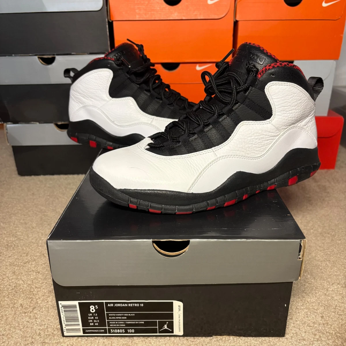 Jordan 10 Retro 2012 Chicago for Sale | Authenticity Guaranteed | eBay
