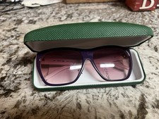 Lacoste Women's Sunglasses Size L624S Purple And White
