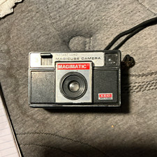 Imperial Magimatic X50 Magicube 126 Film Camera Fixed Focus Black/Silver