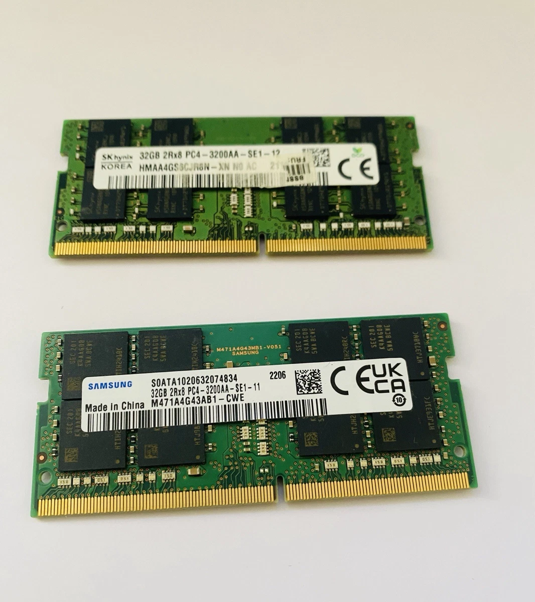 Samsung DDR4 SDRAM 32 GB Total Capacity Memory (RAM) for sale | eBay