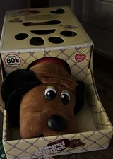 Pound Puppies Brown Puppy 15”L Plush Brand New 80's Collection Hasbro 2021