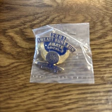 Abate Local 2 Sweaty Buns Run Simi Valley 2001  Pin 1", New Old Stock