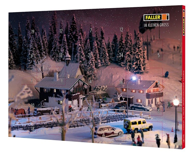 Faller 190029 - H0 - FALLER Advent Calendar Figures - New