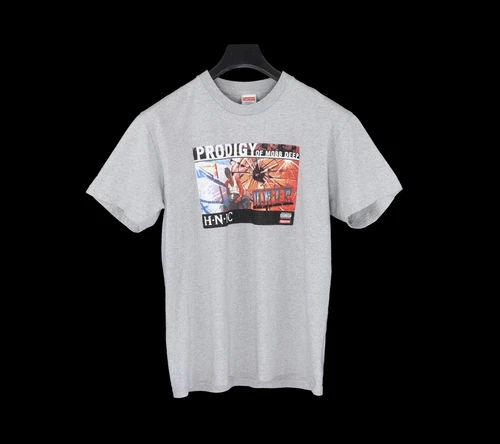T shirt gris Supreme HNIC Prodigy Of Mobb Deep SS21 (RARE) Taille Medium