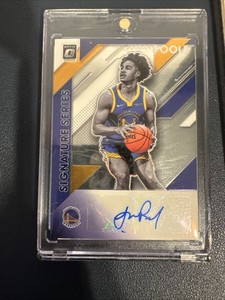 その他 2019 NBA Hoops Jordan Poole Autographed Jordan Poole 2019 Optic #169 Rated Rookie Signatures Price Guide