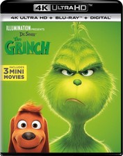 Illumination Presents: Dr. Seuss' The Grinch (Blu-ray) Benedict Cumberbatch