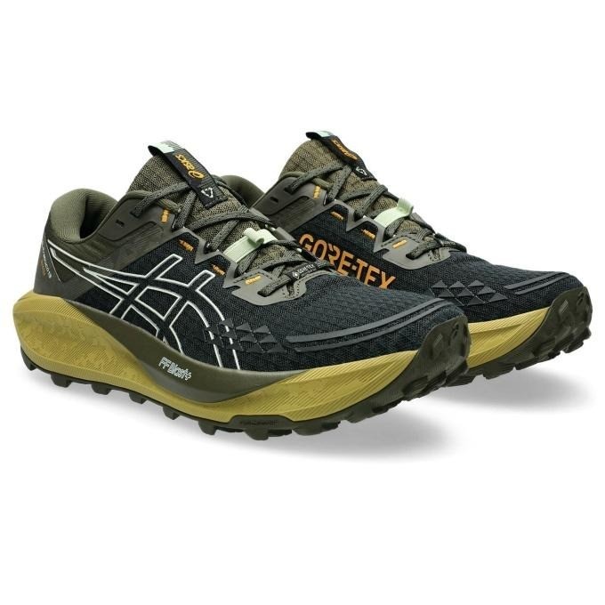 ASICS GEL-Trabuco 13 GTX 1011B978 003 Black Whisper Green Trail