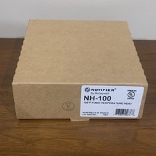 NOTIFIER NH-100 135° FIXED TEMPERATURE HEAT DETECTOR IVORY BRAND NEW 