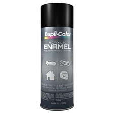 Dupli-Color DA1603 Acrylic Enamel Semi-Gloss Black Spray Paint (12 oz)