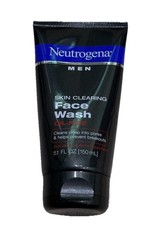 Neutrogena Men Skin Clearing Acne Face Wash, 5.1 fl. oz