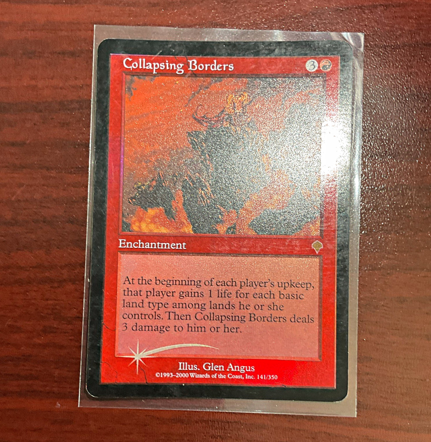  Collapsing Borders Foil Invasion Rare Moderate play mtg Magic 