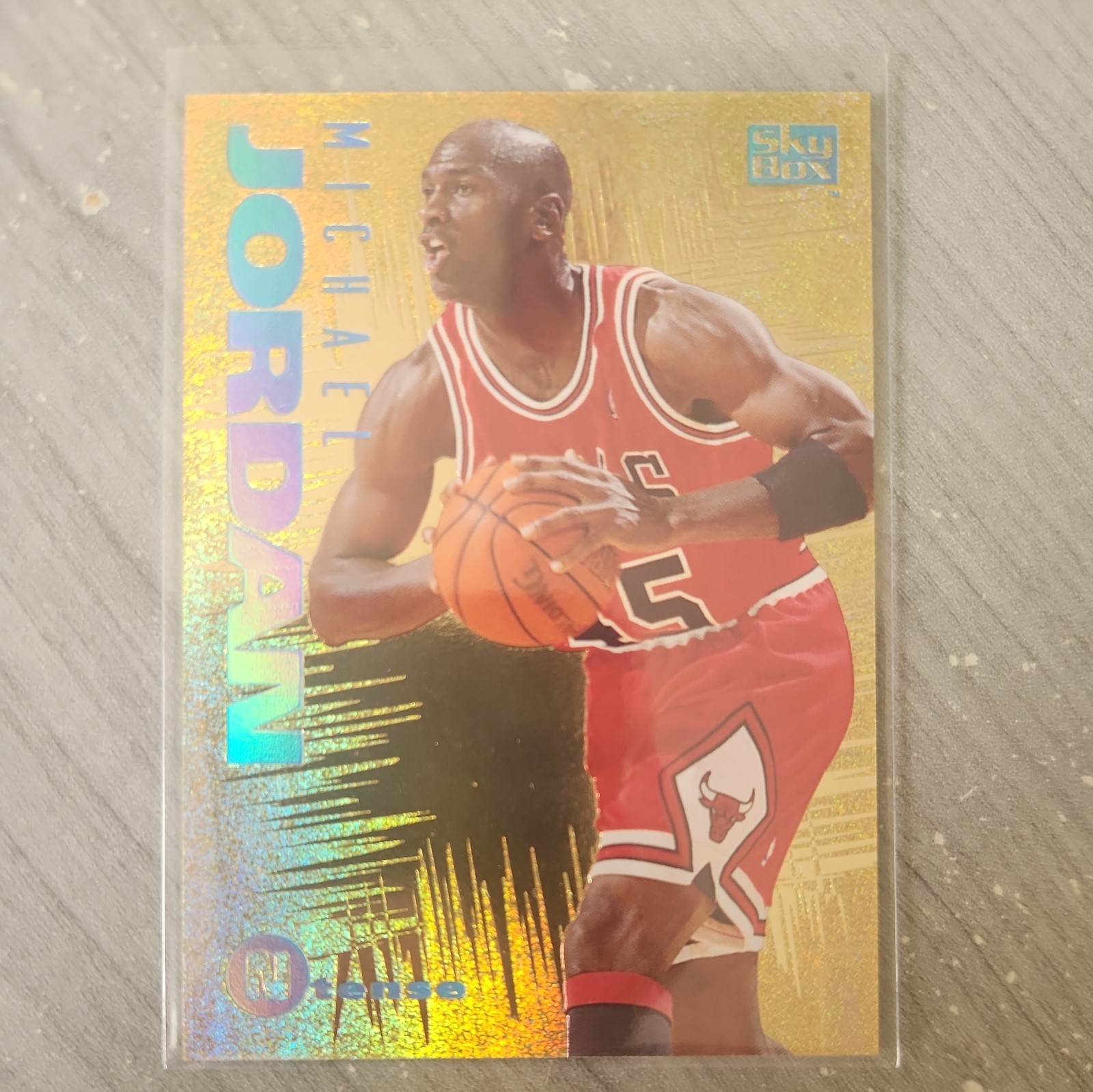 Michael Jordan 1994 Skybox E-Motion #3 N Tense