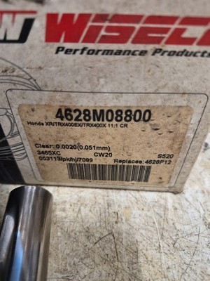 WISECO 4628M08800 FORGED 88mm +3mm BIG BORE PISTON HONDA XR400