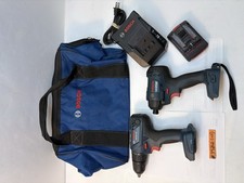 BOSCH GSR18V-190 & GDR18V-1400 W/ ONE 18V BAT...