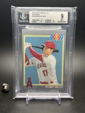 2022 Topps Brooklyn Collection Platinum 1/1 #23 Shohei Ohtani BGS 9