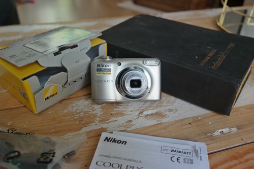 Nikon COOLPIX A10 Silver 16.1MP Compact Digital Camera - With BOX - Tested ✅️ - Photo 2/5
