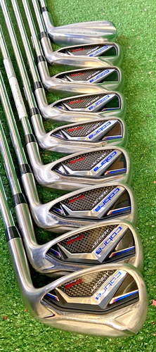 Cobra Aerojet One Length Irons 3u,4-PW,GW RH 37" KBS Tour Lite Regular Steel WOW - Picture 20 of 21