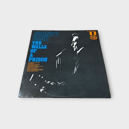 Johnny Cash The Walls Of A Prison Vinyl LP MFP Records MFP5830 Country - Picture 2 of 6